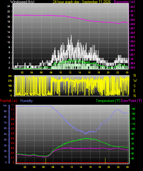 24 Hour Graph for Day 11
