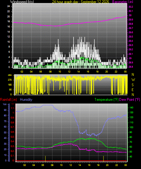 24 Hour Graph for Day 12