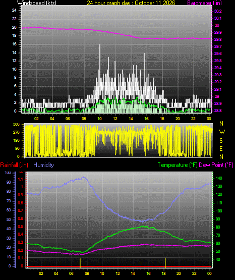 24 Hour Graph for Day 11