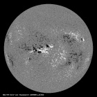 Latest SDO/HMI Magnetogram image of the Sun