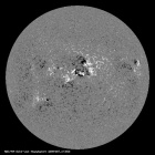 Latest SDO/HMI Magnetogram image of the Sun