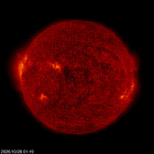 SOHO EIT 304 image of the sun